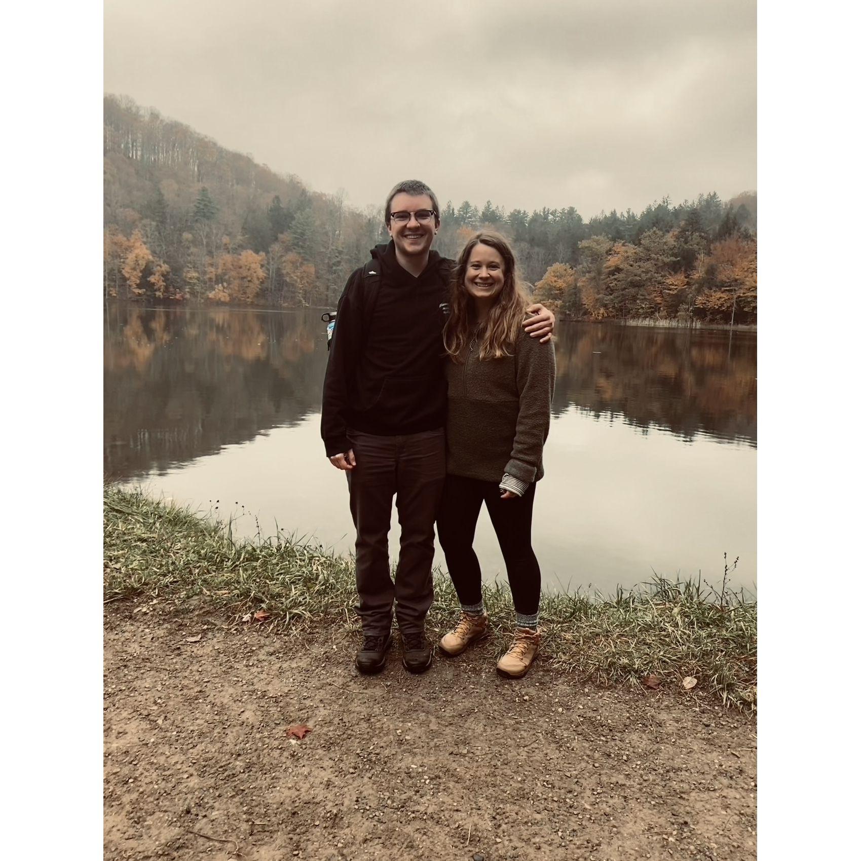 The trip that marked two years together.....and passed the rule Barbara (alex's mom) told Alex he had to wait before he could ask megan. (game on for the proposal)