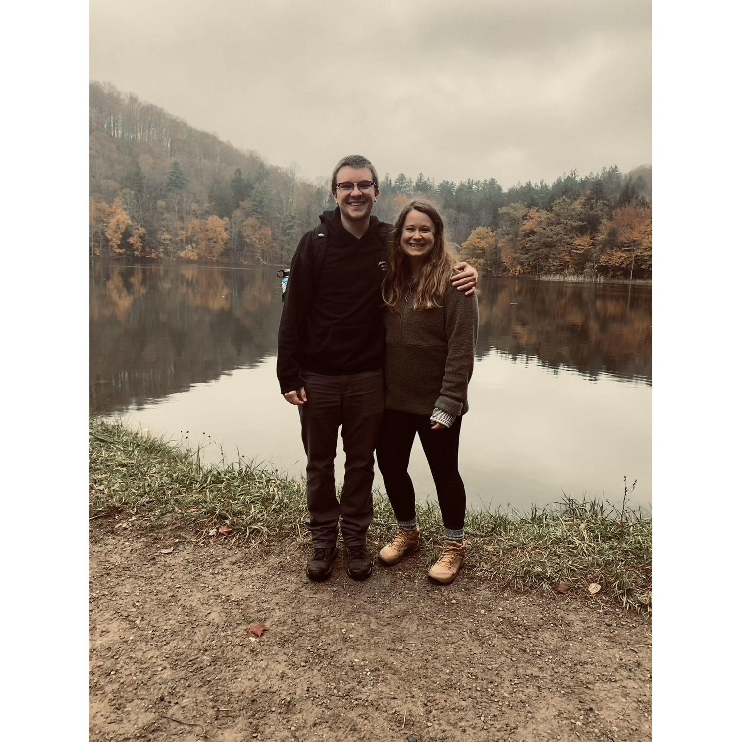 The trip that marked two years together.....and passed the rule Barbara (alex's mom) told Alex he had to wait before he could ask megan. (game on for the proposal)