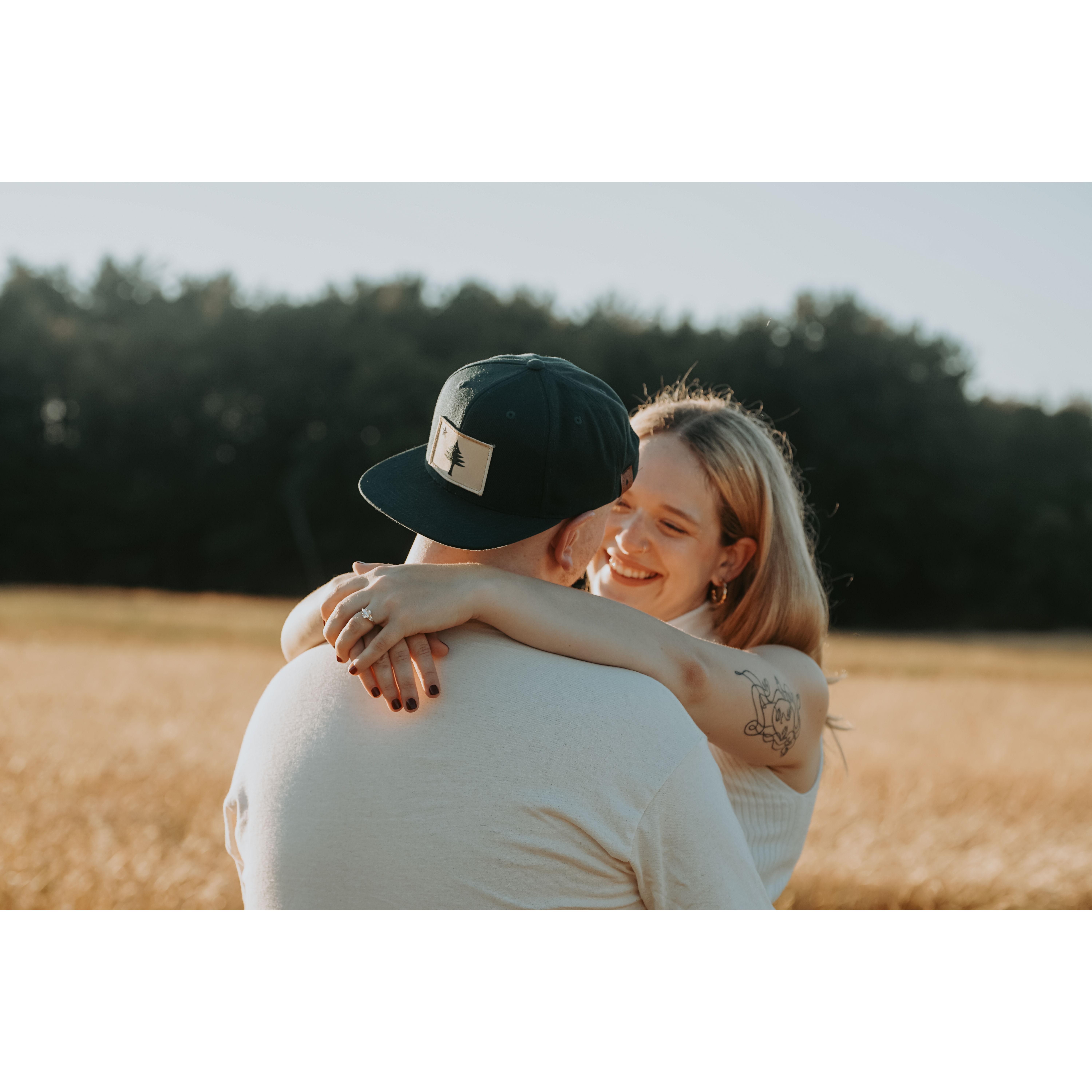 These are some of our favorite shots from our engagement shoot!