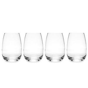 Luigi Bormioli Michelangelo Masterpiece Sparkx® Stemless Wine Glasses (Set of 4)