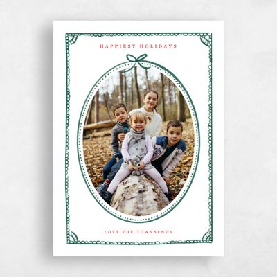 White Holiday Card - Westfall