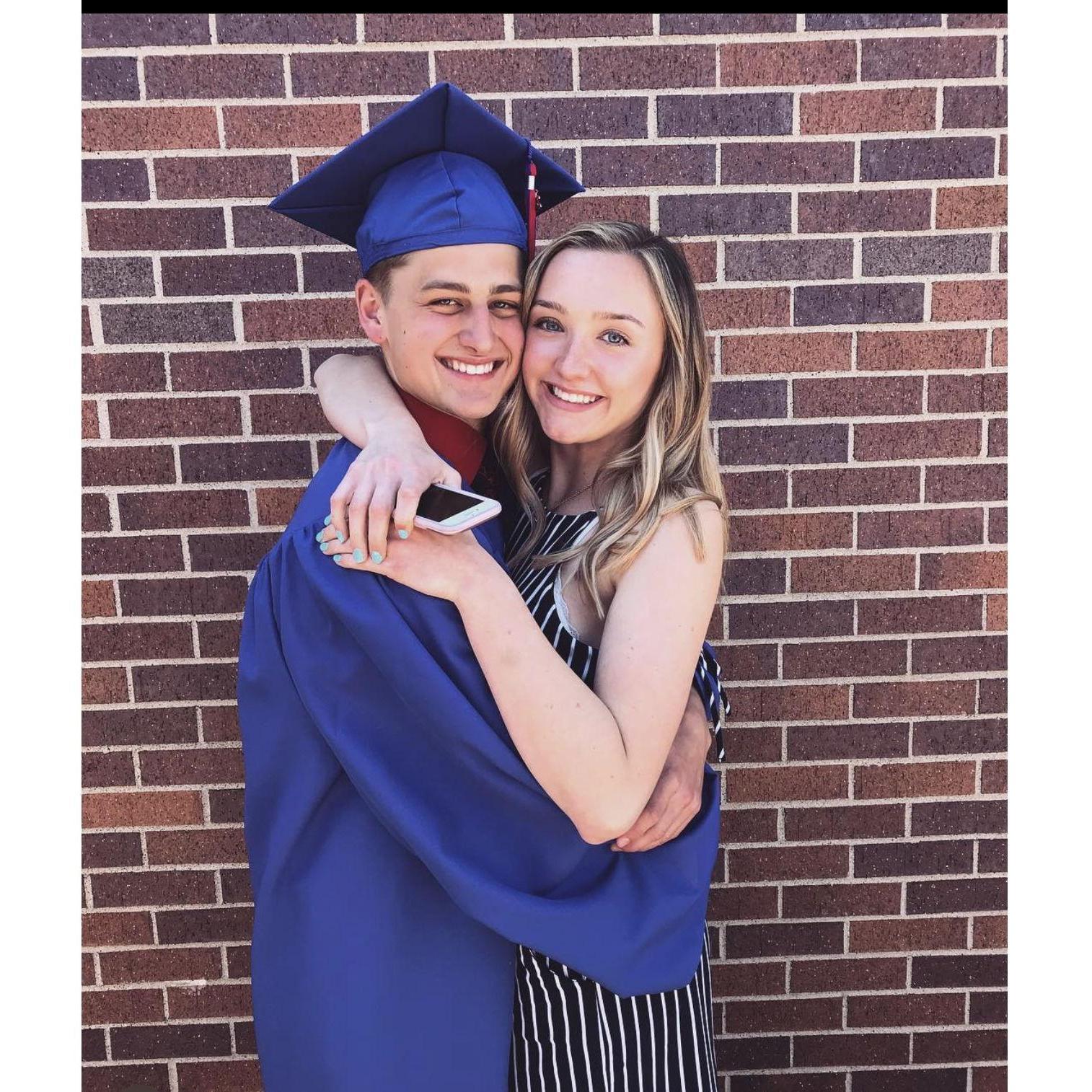 Michael's high school graduation