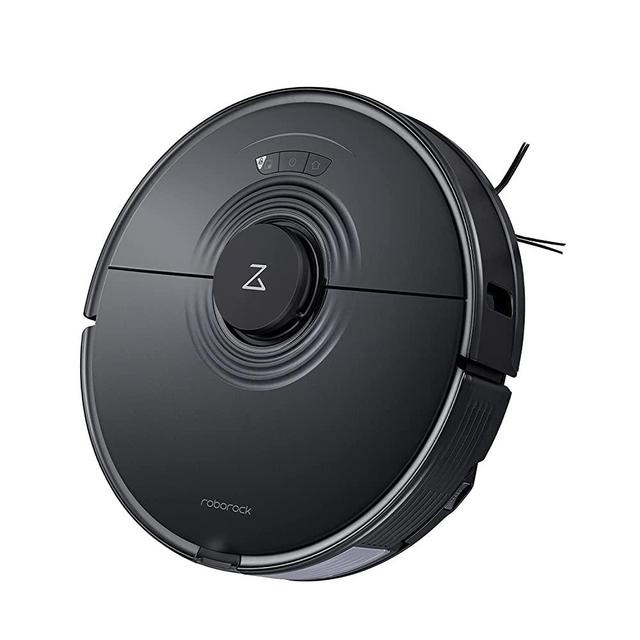 Roborock S7 Robot Vacuum and Mop with Sonic Mopping, Strong 2500PA Suction, Multi-Level Mapping, Plus App and Voice Control(Black)