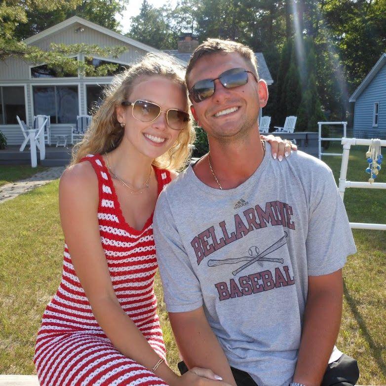 Engagement celebration in Oscoda, MI with family and friends.