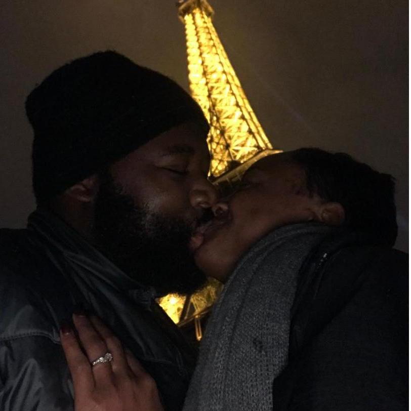 The love was strong in Paris