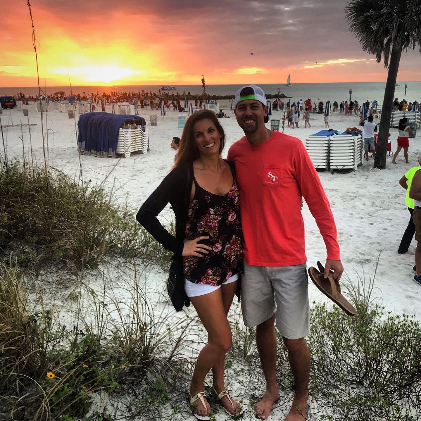 Post quarantine St. Pete beach sunset!