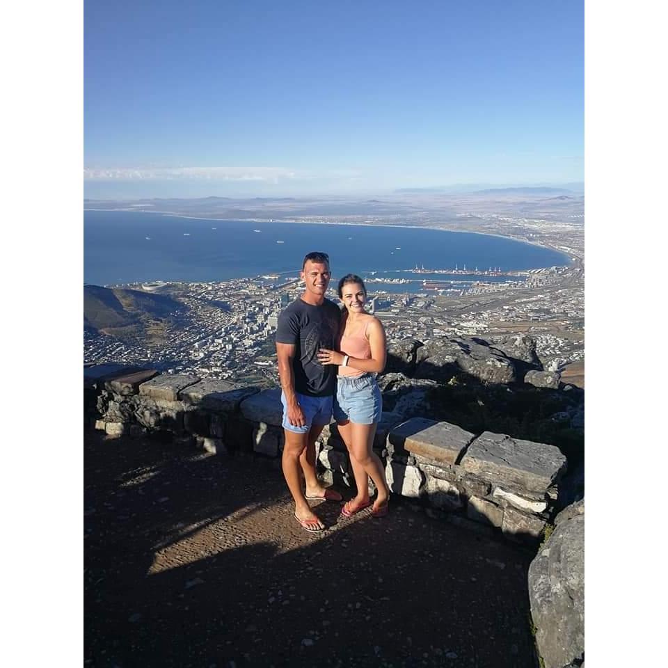 Rynardt took me to Table Mountain for my first time in 2017