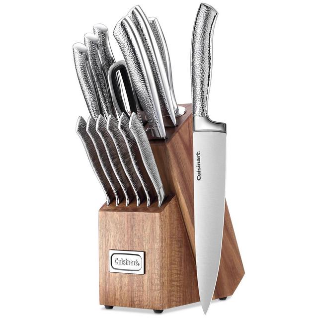 Cuisinart 15-Piece Stainless Steel Cutlery Block Set