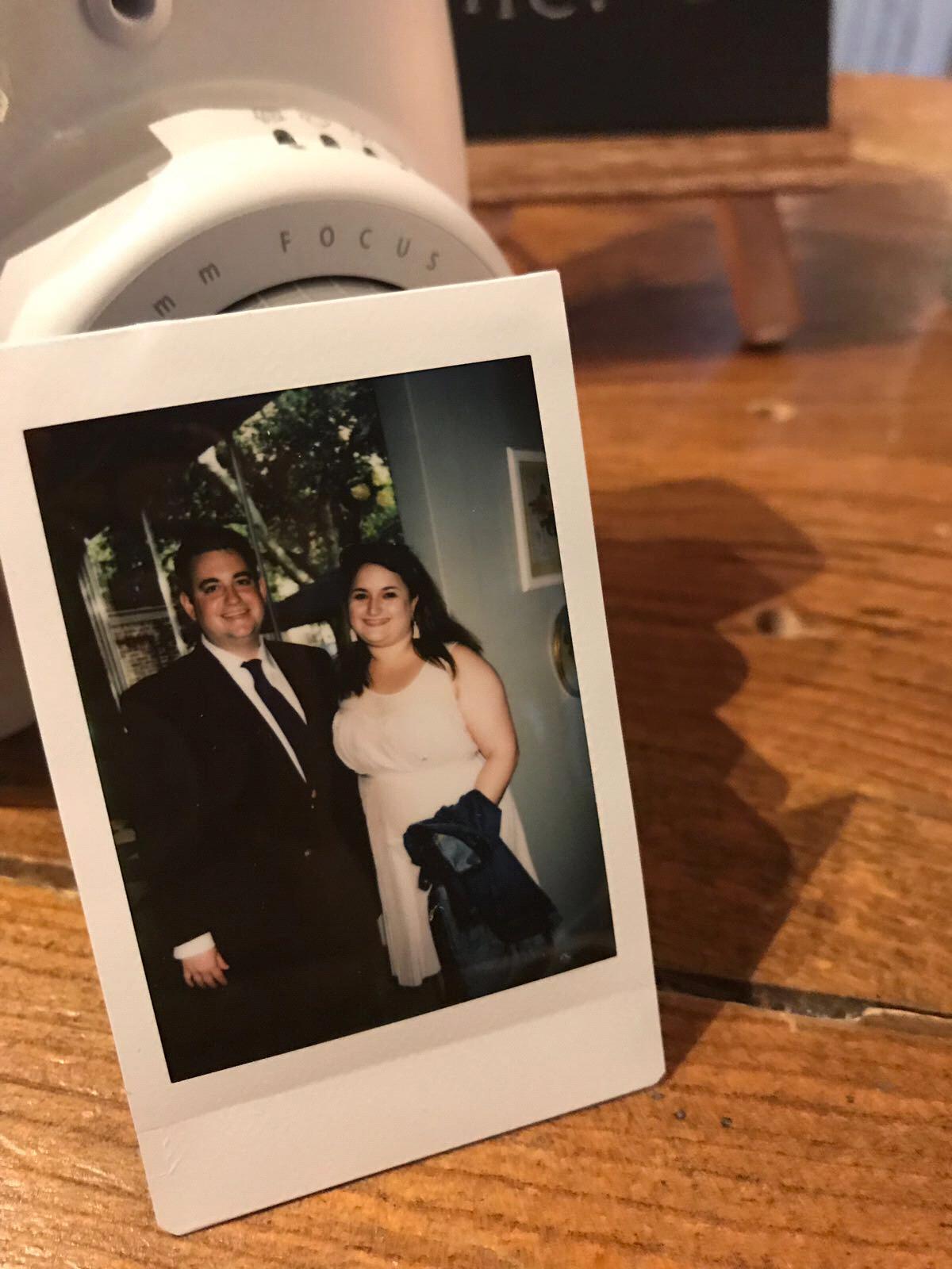 A snapshot from Joe and Kim's wedding
