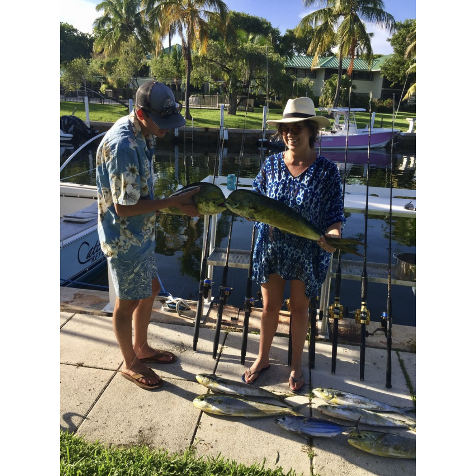 One of our first trips together to Key Largo, 2015