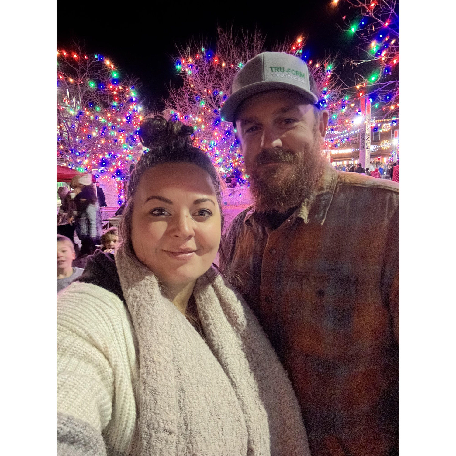 Christmas light parade