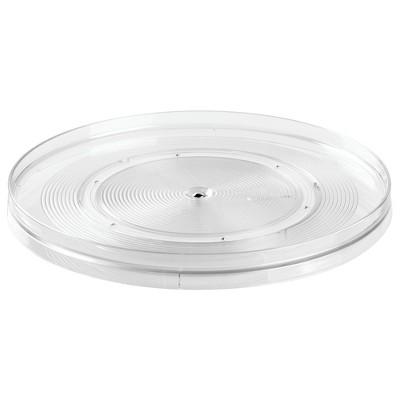 InterDesign Linus Lazy Susan Turntable Medium Clear