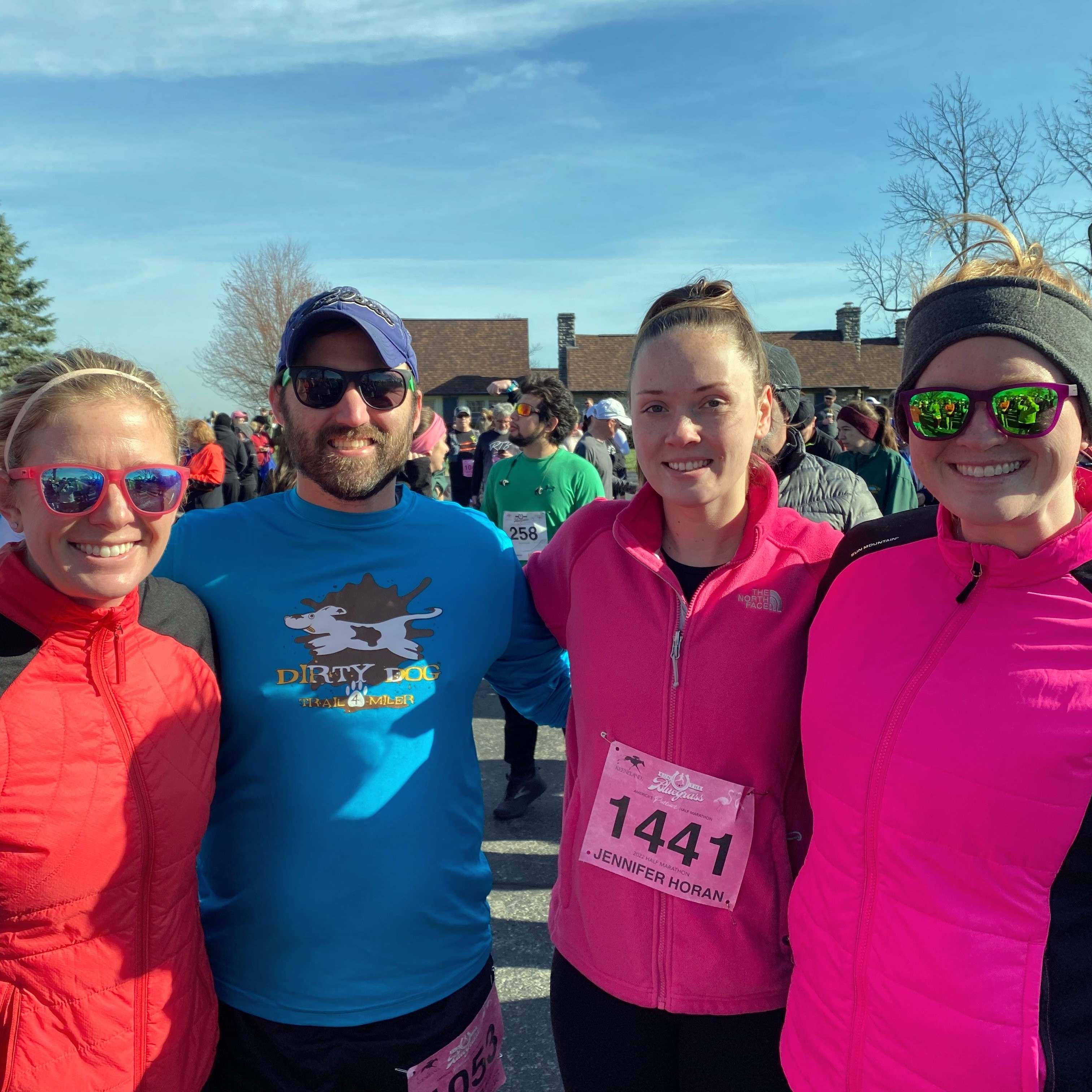 Our first half-marathon together