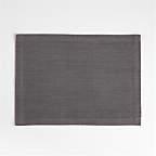 Aspen Graphite Cotton Placemat