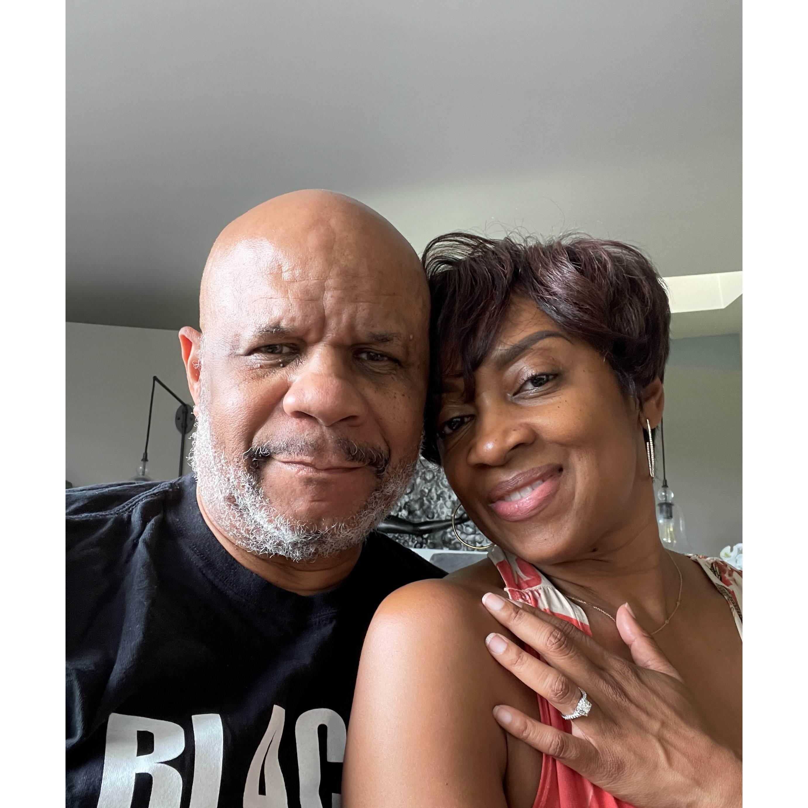 She said "Yes!"