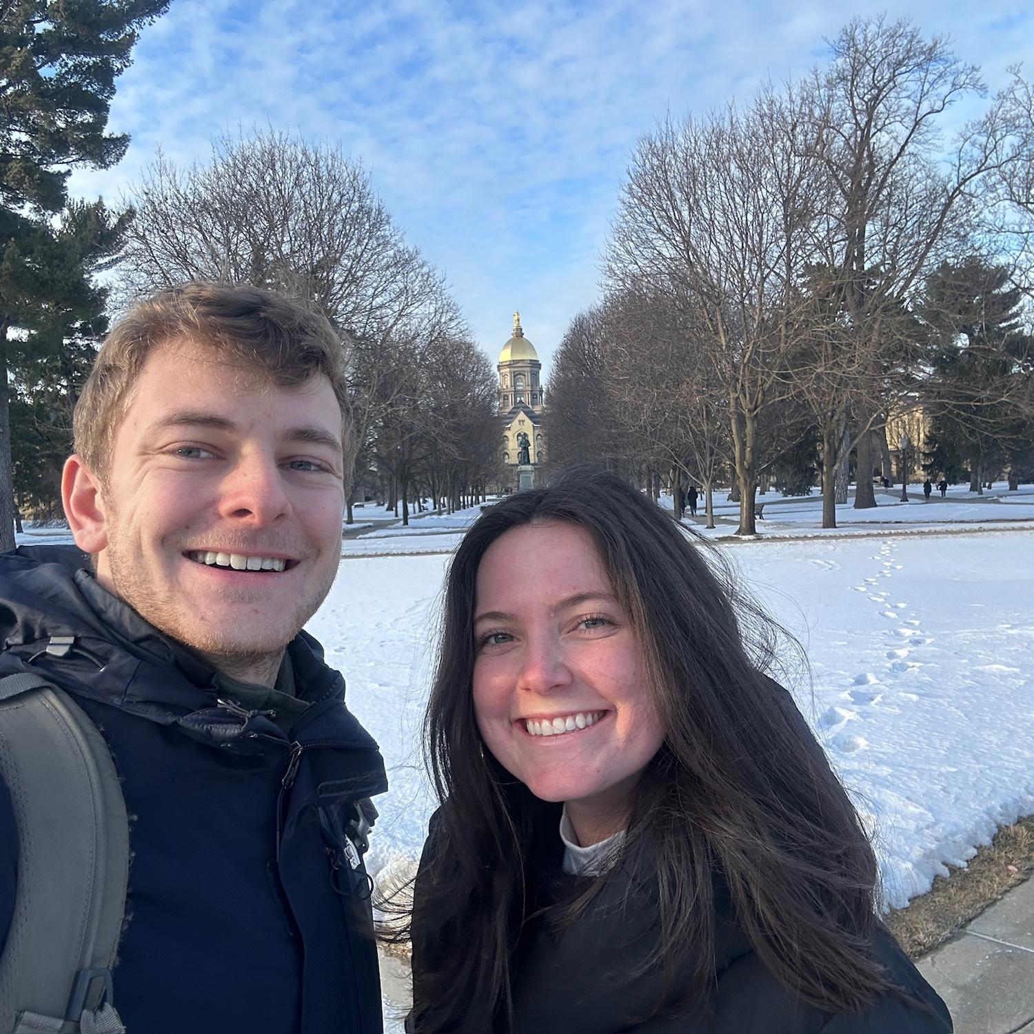 Winter visits in South Bend!