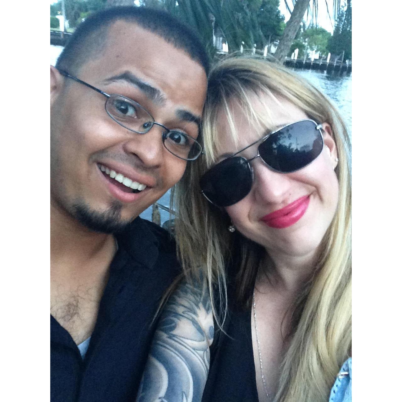 Florida's intracoastal island...we got there by boat aka the Jungle Queen.