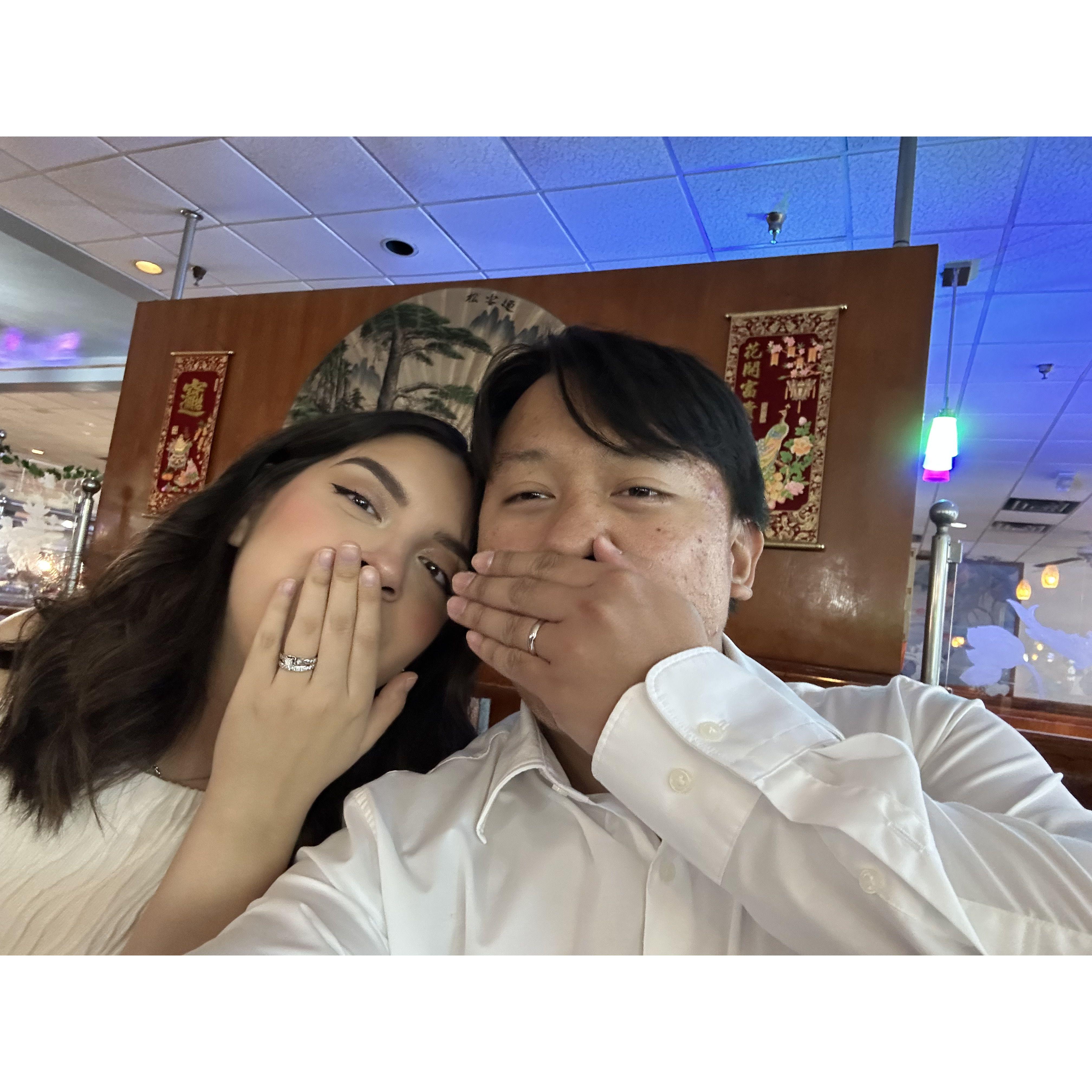 We said I do!