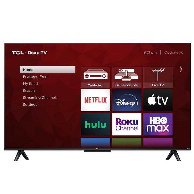 TCL43" 4k UHD HDR Smart Roku TV - 43S455