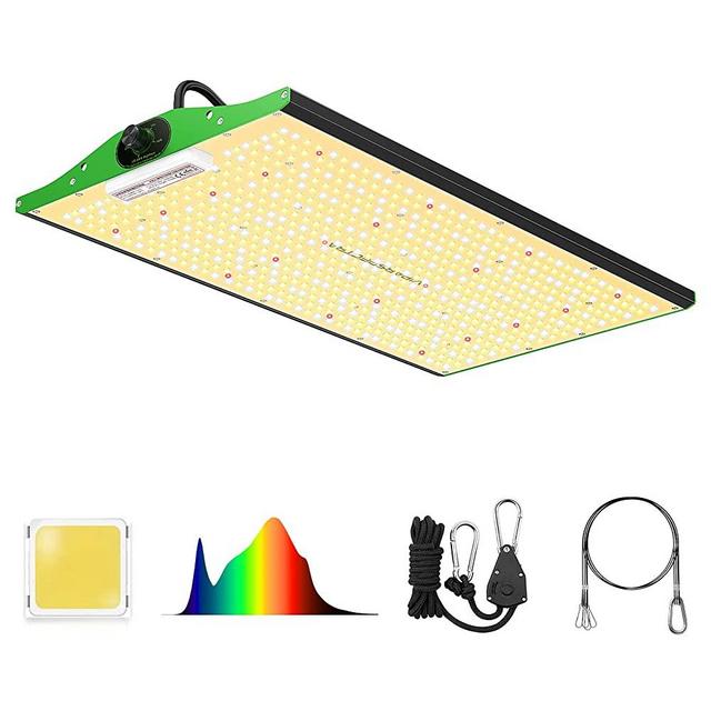 LED Grow Light, VIPARSPECTRA P2000 LED Grow Light Full Spectrum LED Grow Lights with Samsung LEDs(Includes IR), Dimmable Grow Light 4x2ft Coverage for Indoor Plants Seeding Veg and Bloom 700PCS LEDs