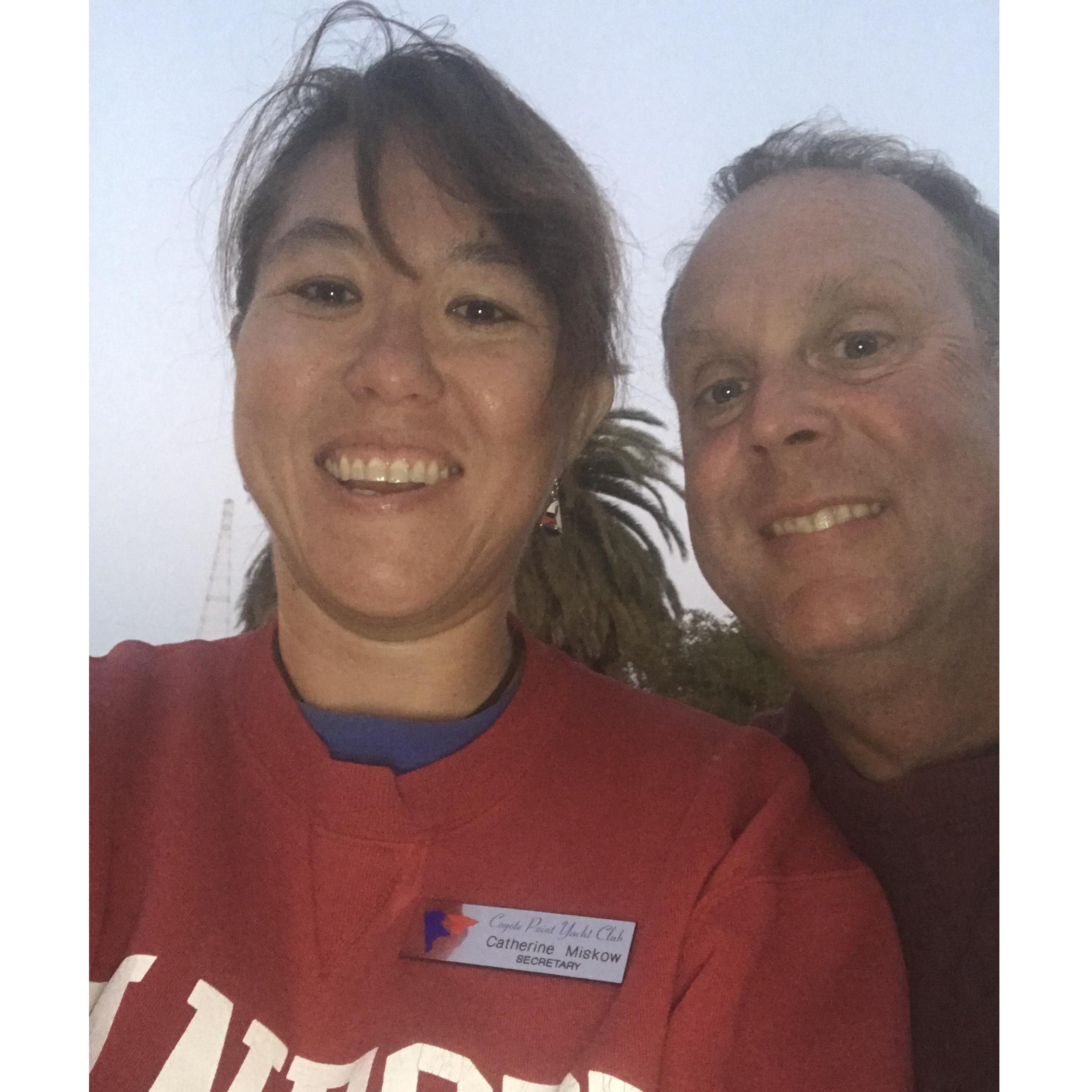 On our way to the Marin Yacht Club, September 1, 2018. I had no idea what was in store for me on this trip.