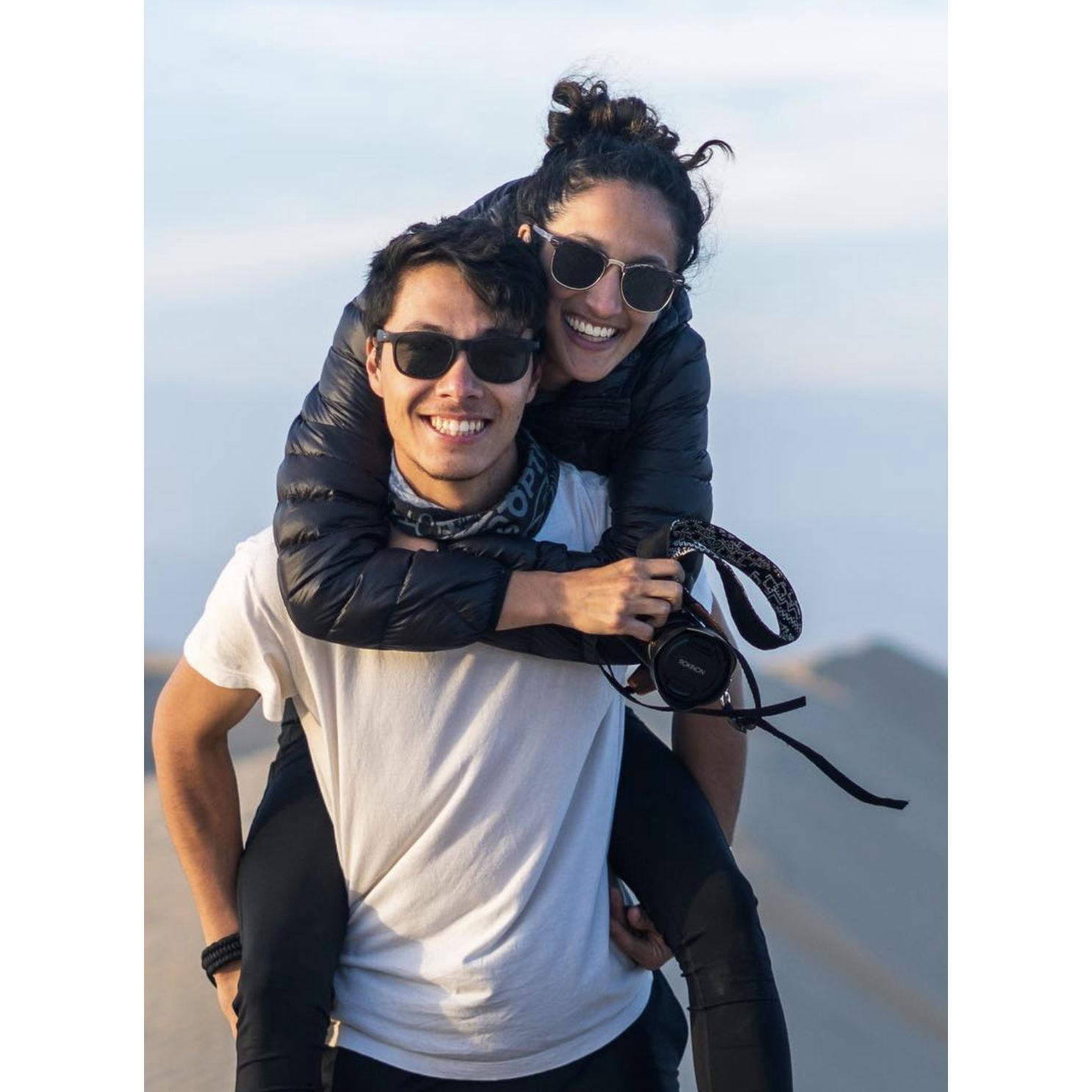June 2018 - They trekked through the ancient wonders of Peru. Jonny took care of Sarah even when she got sick and was dying, never leaving her side.