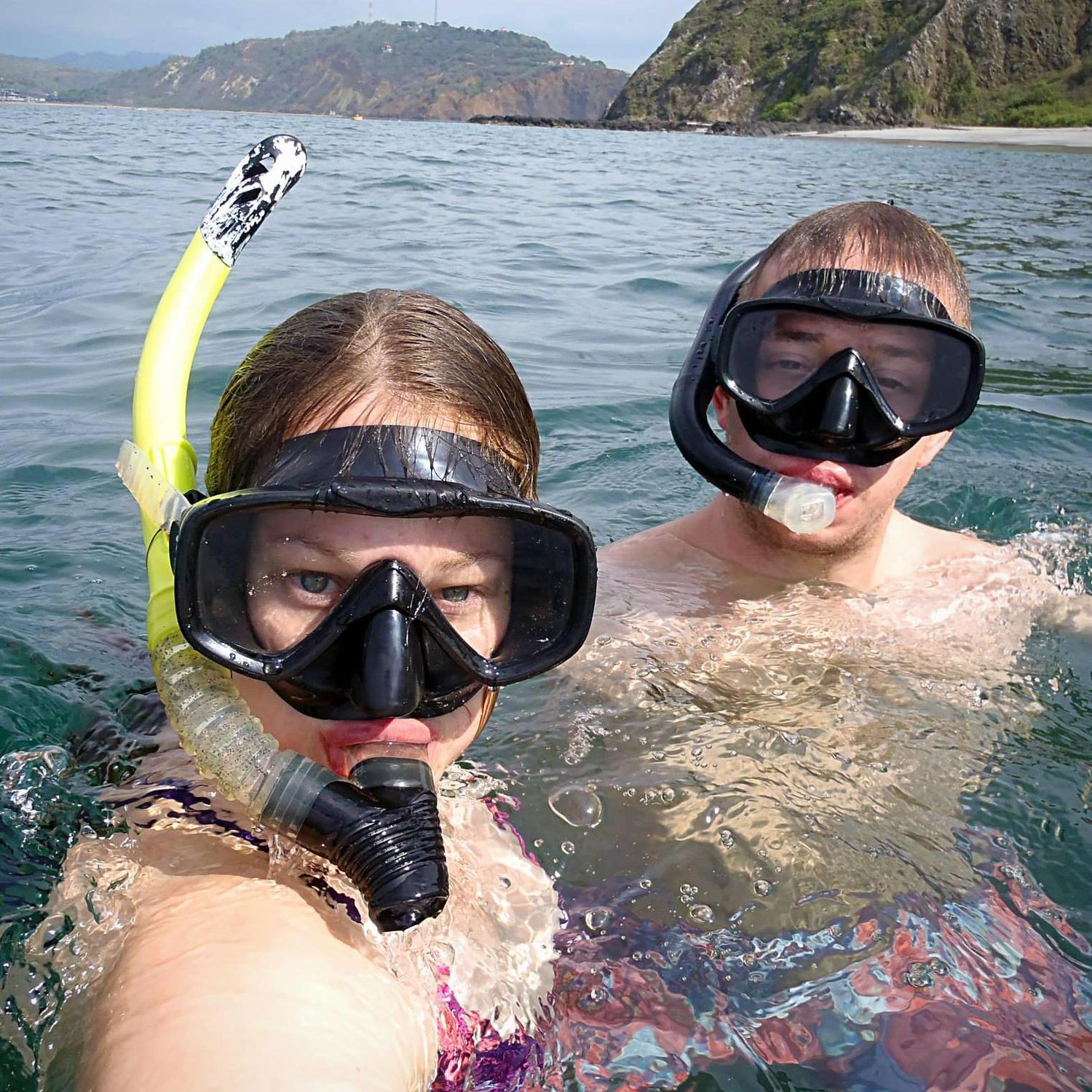 Snorkeling in Ecuador
