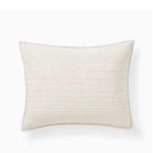 Reese Linen Cotton Standard Sham, Sand