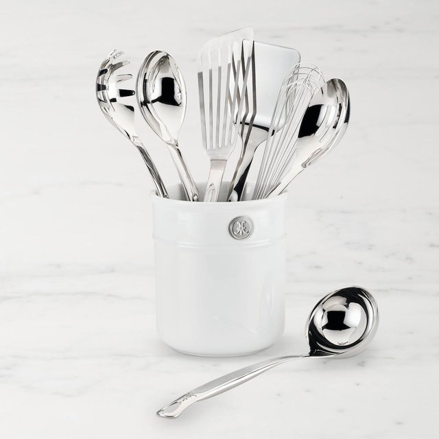 Hestan Provisions Ultimate Stainless Steel Chef's Tools and Bain Marie, Set of 8