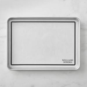 Williams Sonoma Natural Aluminum Half-Sheet Pan & Nonstick Half-Sheet Baking Mat Set