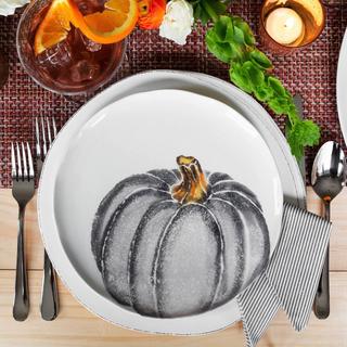Pumpkins Medium Pumpkin Salad Plate