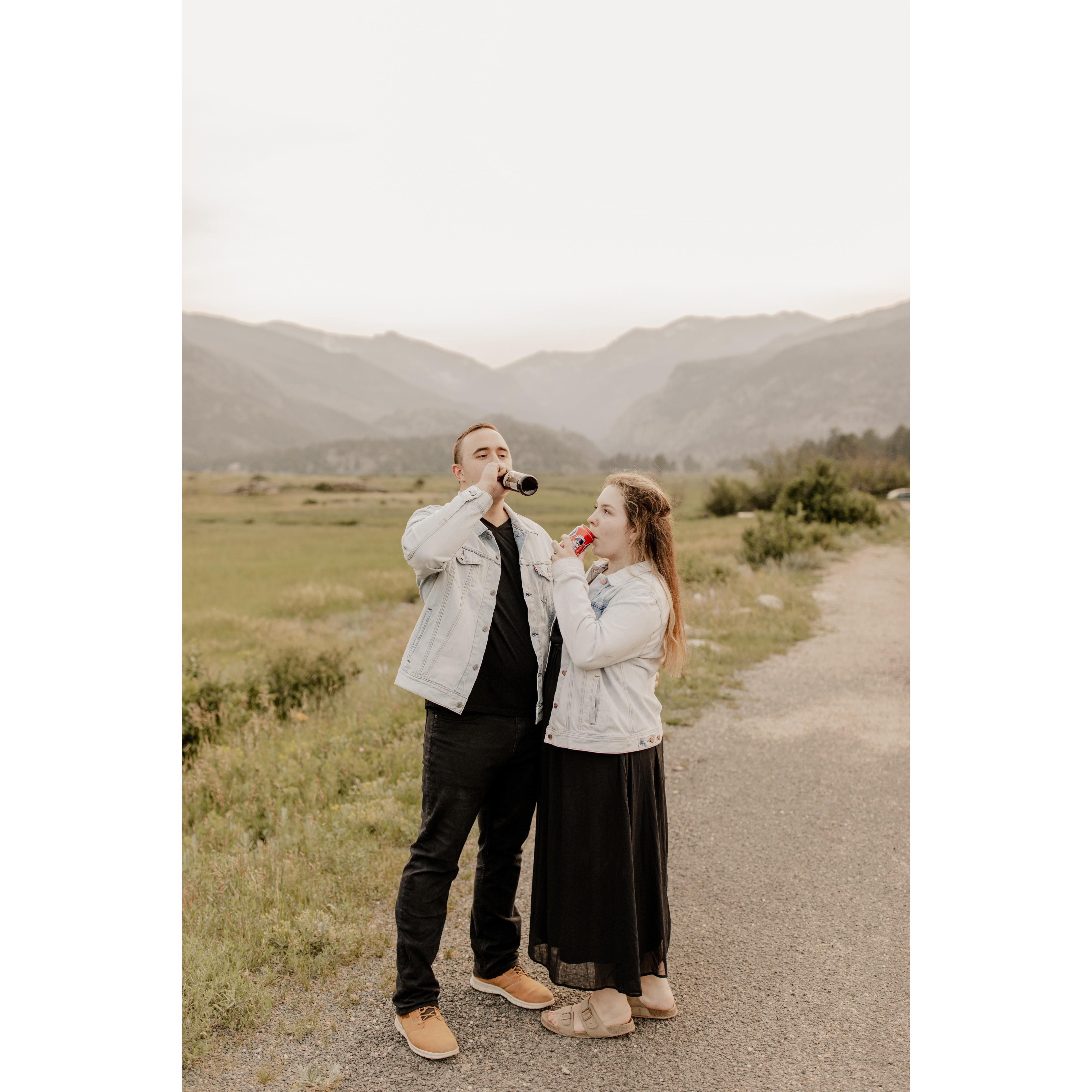 Forever toasting to each other, the best views, and great brews.