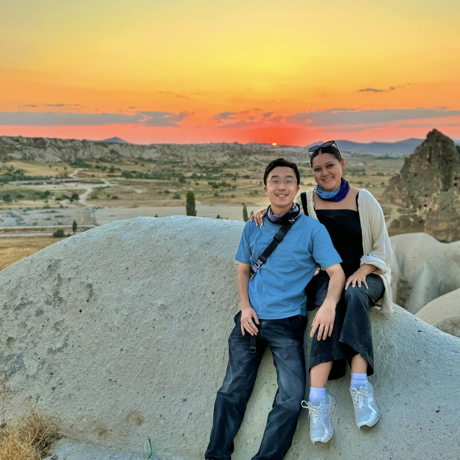After getting covered in dirt from our quad bike excursion in Cappadocia