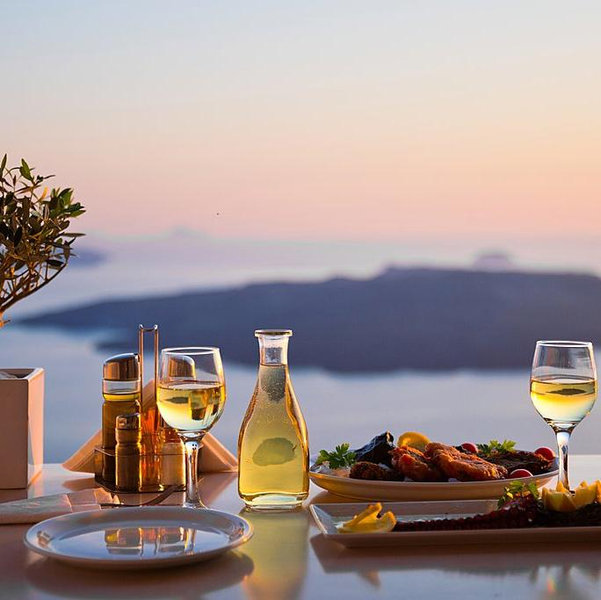 Honeymoon: Dinner for Two on Santorini