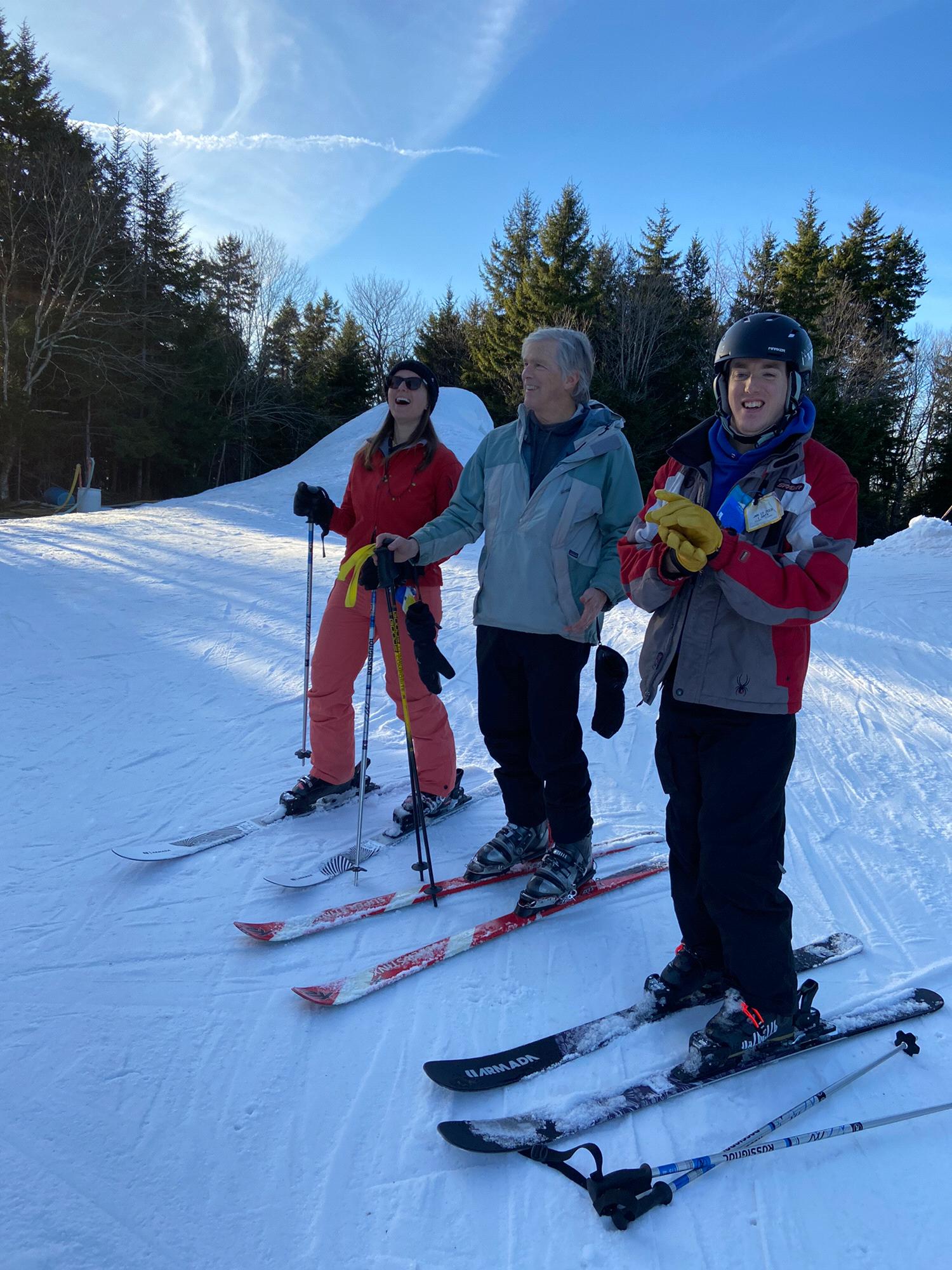 Skiing with Sam’s Dad, Tom, Canaan Valley Resort, Davis, WV - Christmas Day, 2019