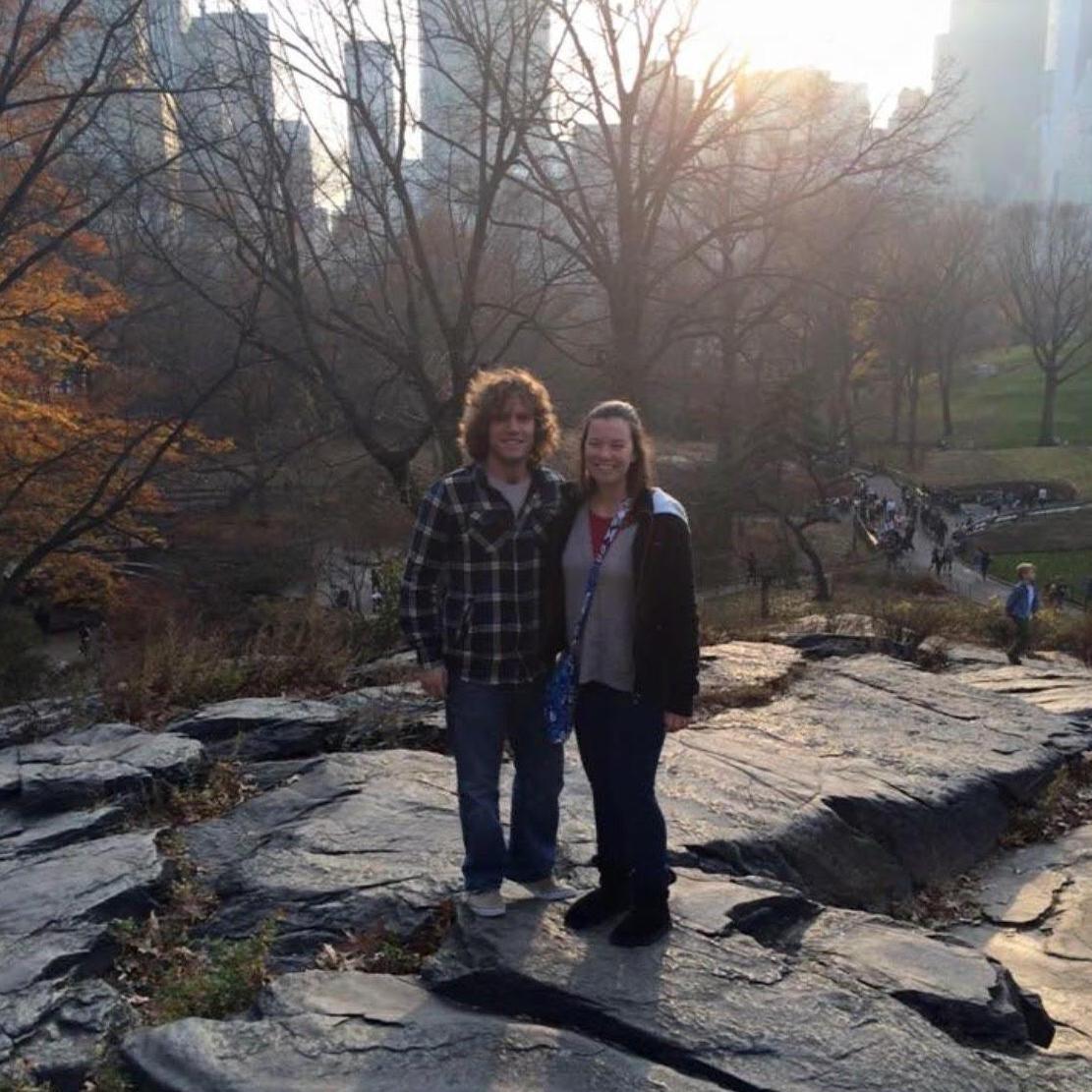 Our first solo trip together! New York City. Reilly's favorite spot was Central Park. He has a thing for trees