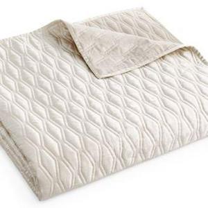 Hotel Collection Woven Texture Full/Queen Coverlet
