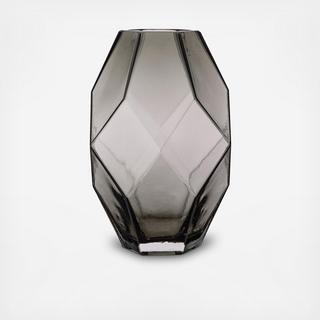 Grey Glass Vase