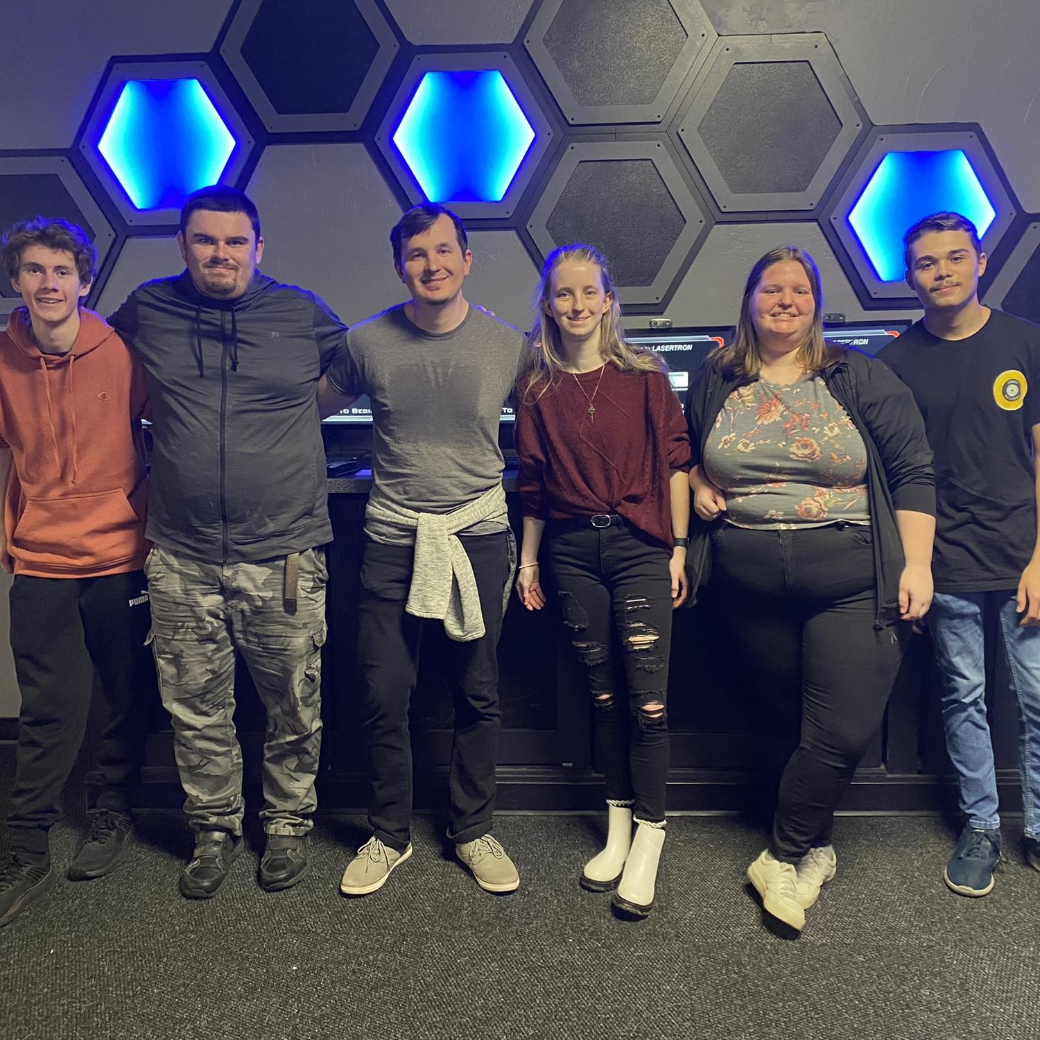 Laser tag for our birthdays 🥳