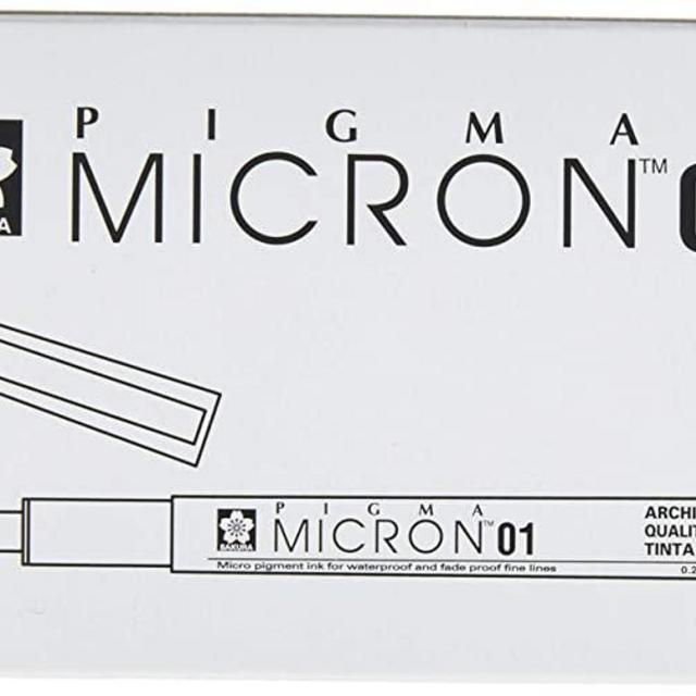 Sakura Micron Drawing Pen, 01, Black