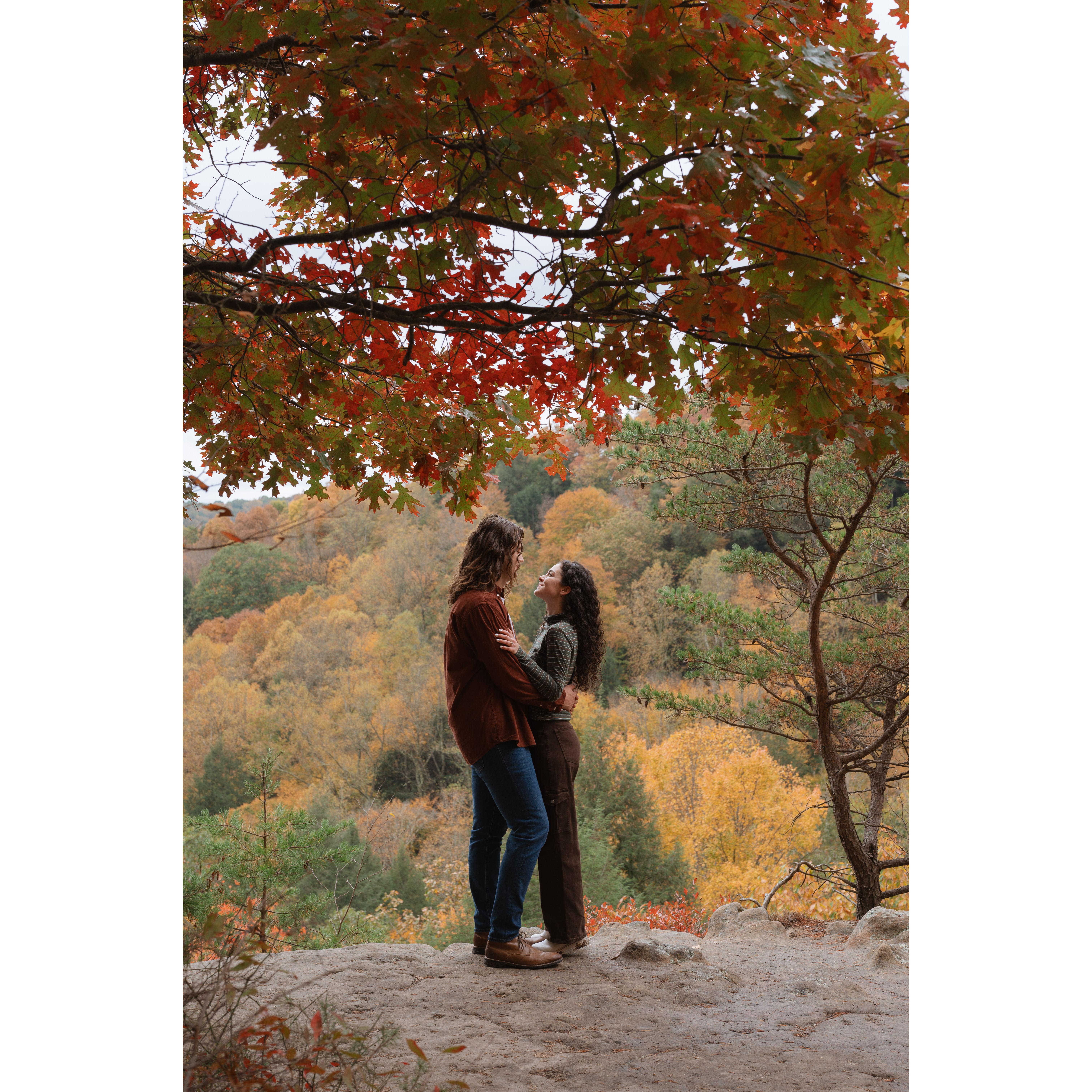 Engagement photos with Bailey Toot Photography