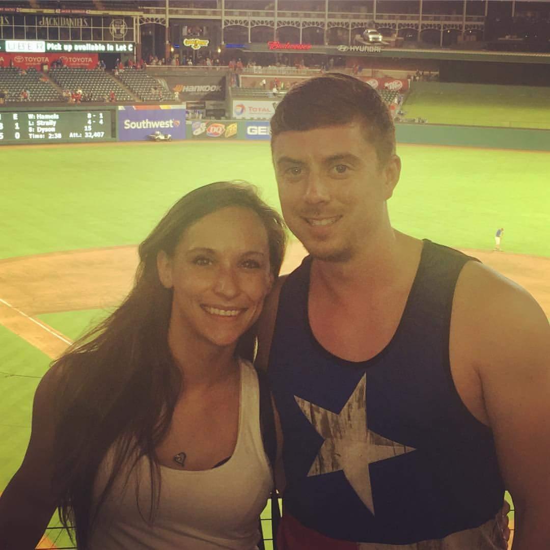 @ a Texas Rangers game!