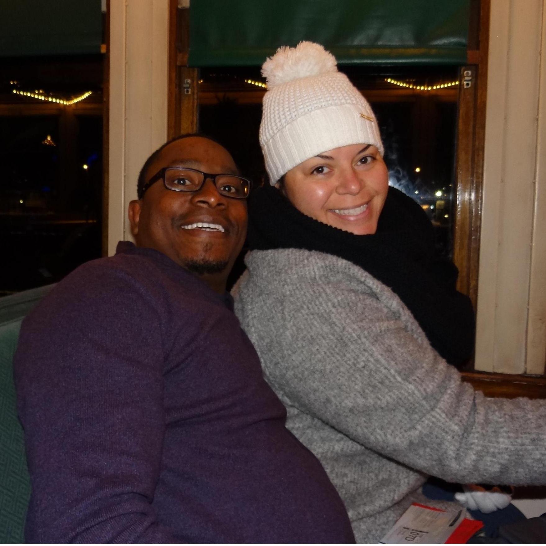 Greetings from the Polar Express! Truth be told, I had a massive migraine during this trip to Sedona, Arizona and really have no memory of this photo!