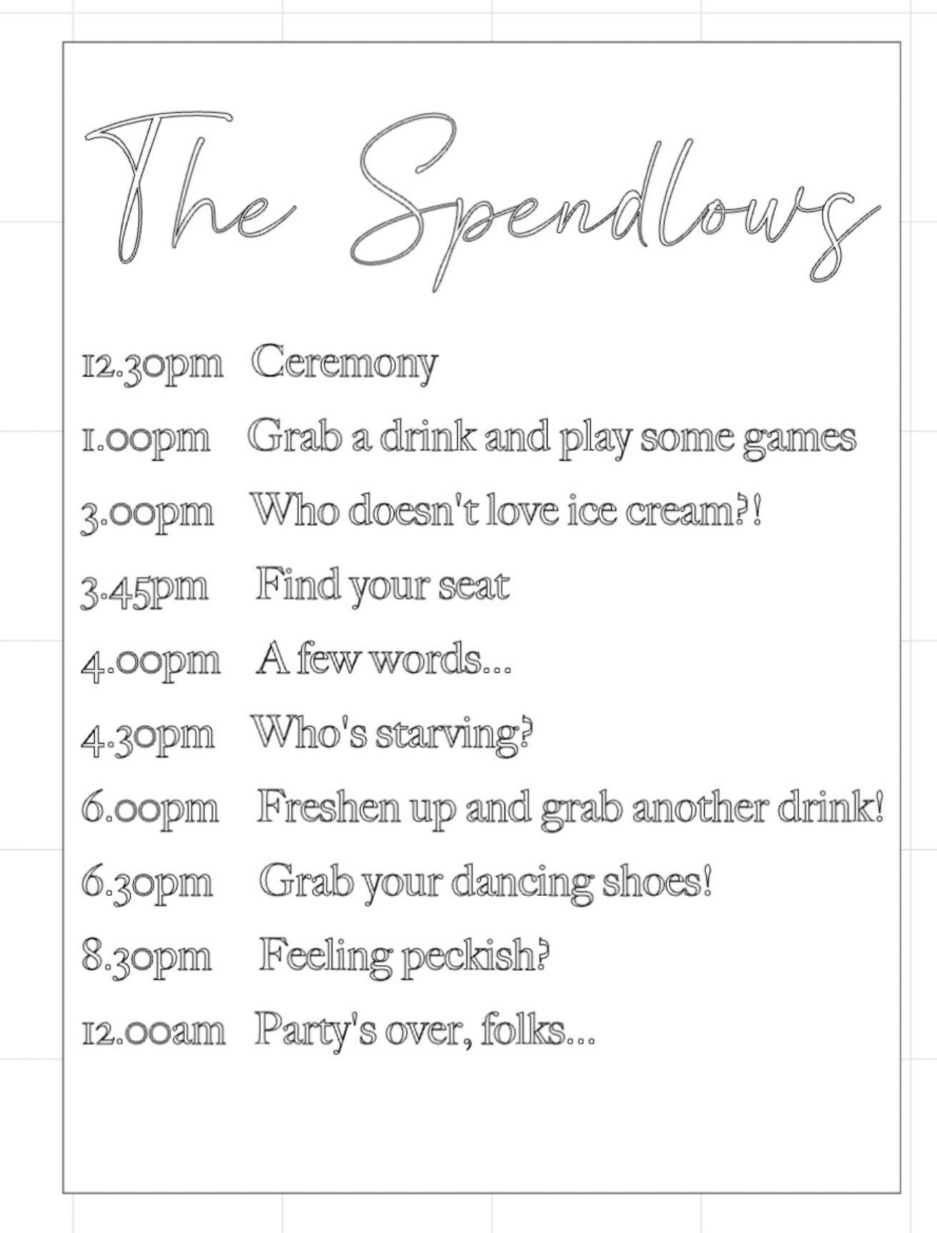 The Wedding Website of Brioney Young and Stuart Spendlow