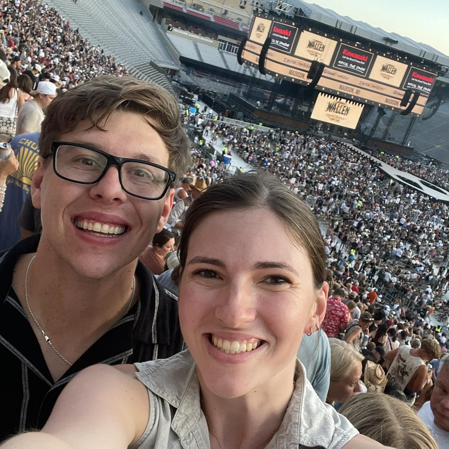 Morgan Wallen Concert in Camp Randall Summer 2025