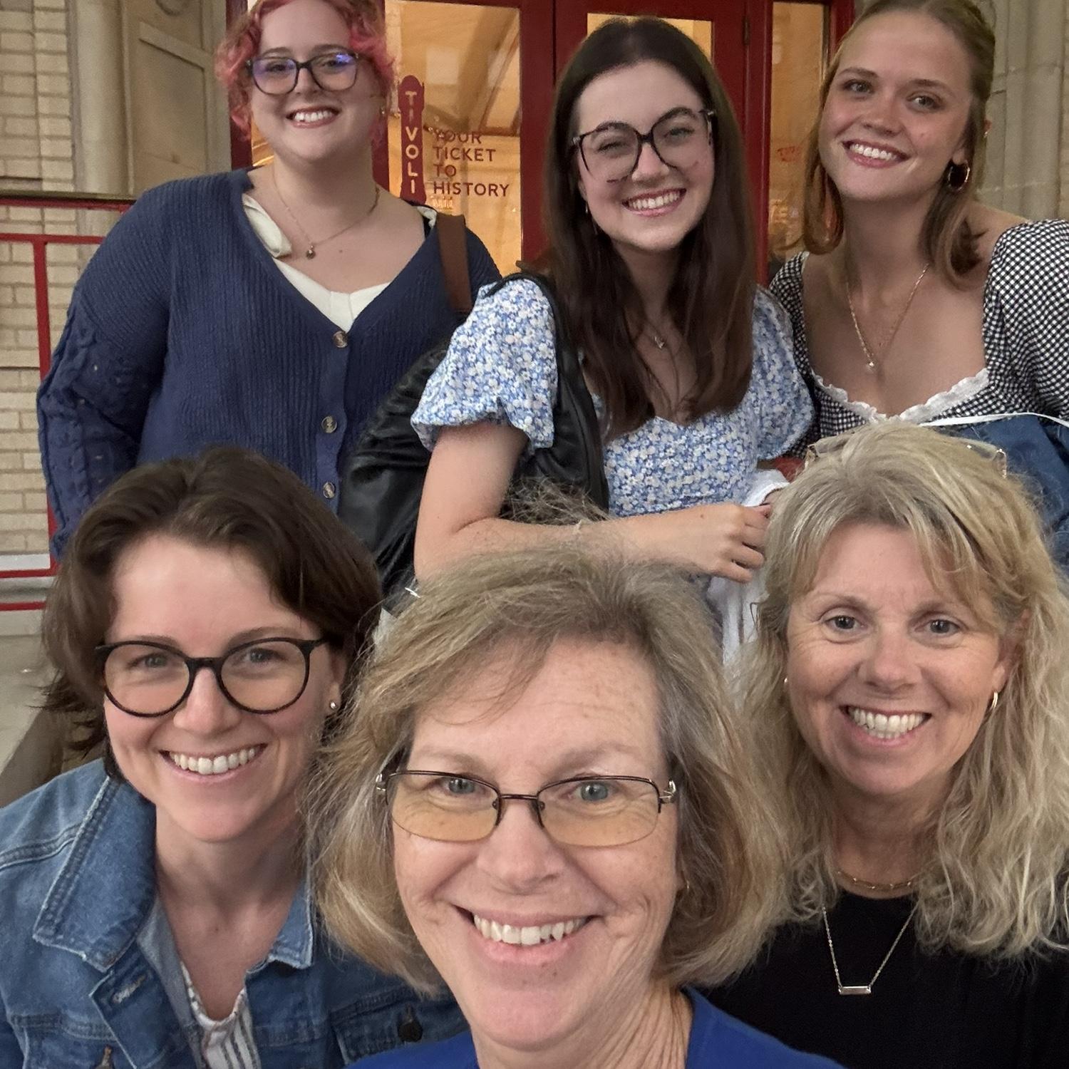 Us girls at Hamilton!