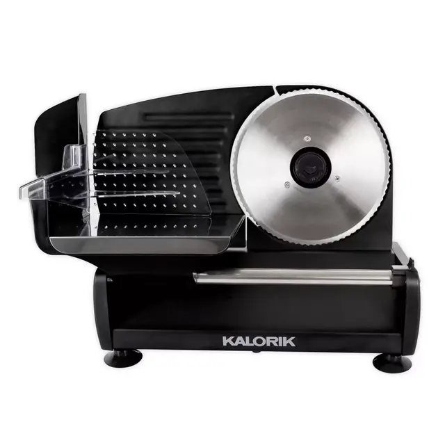 Kalorik® 200 Watts Professional Food Slicer in Black