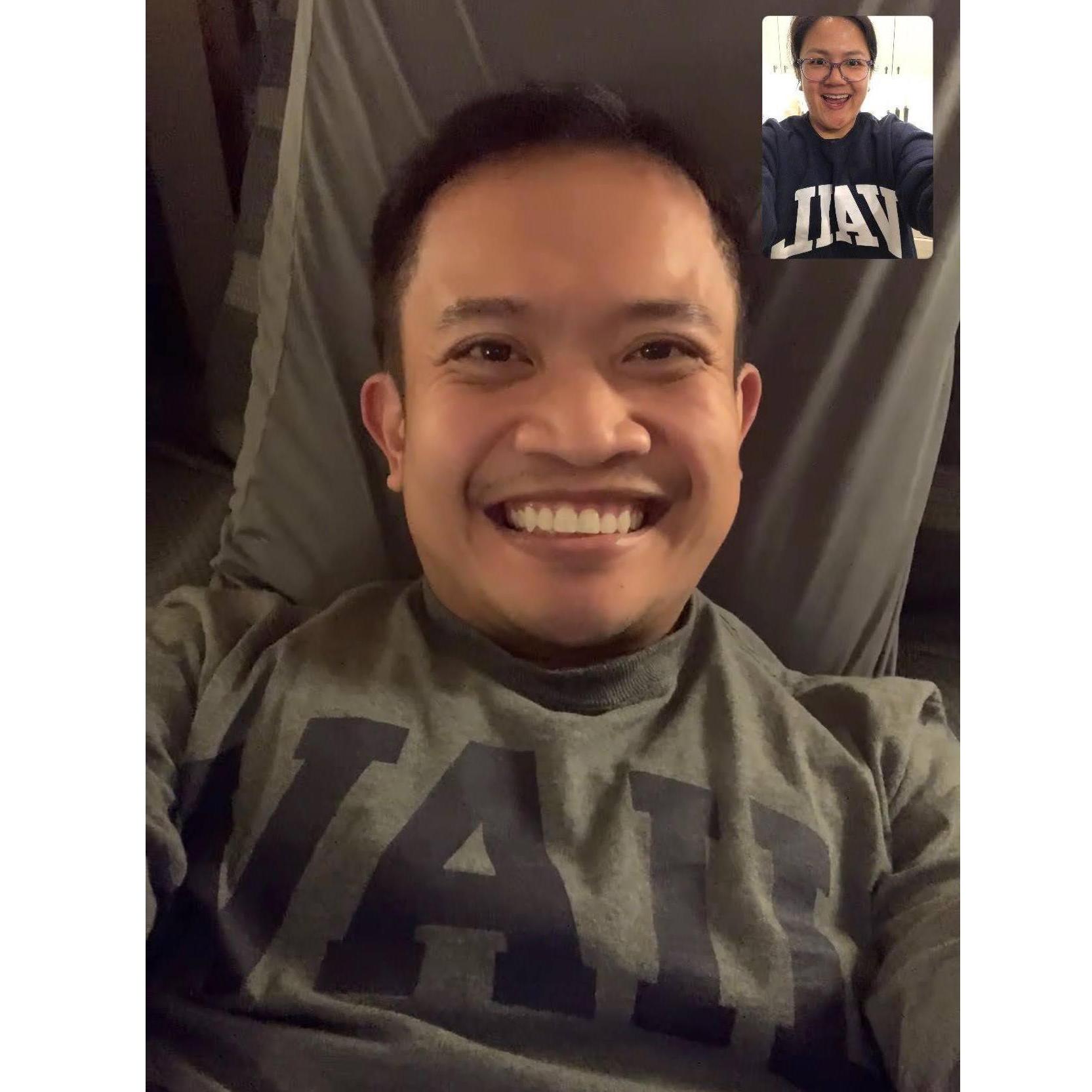 Long distance love, coincidentally twinning