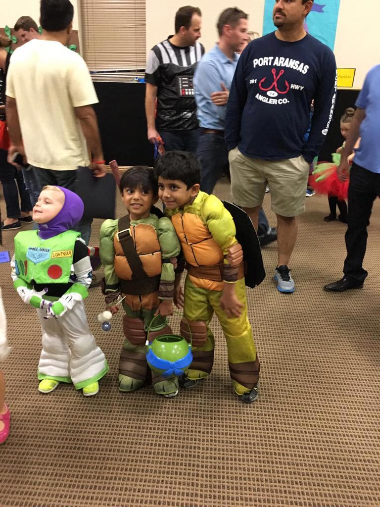 Nishad and Eihan Friends from Pre k.
