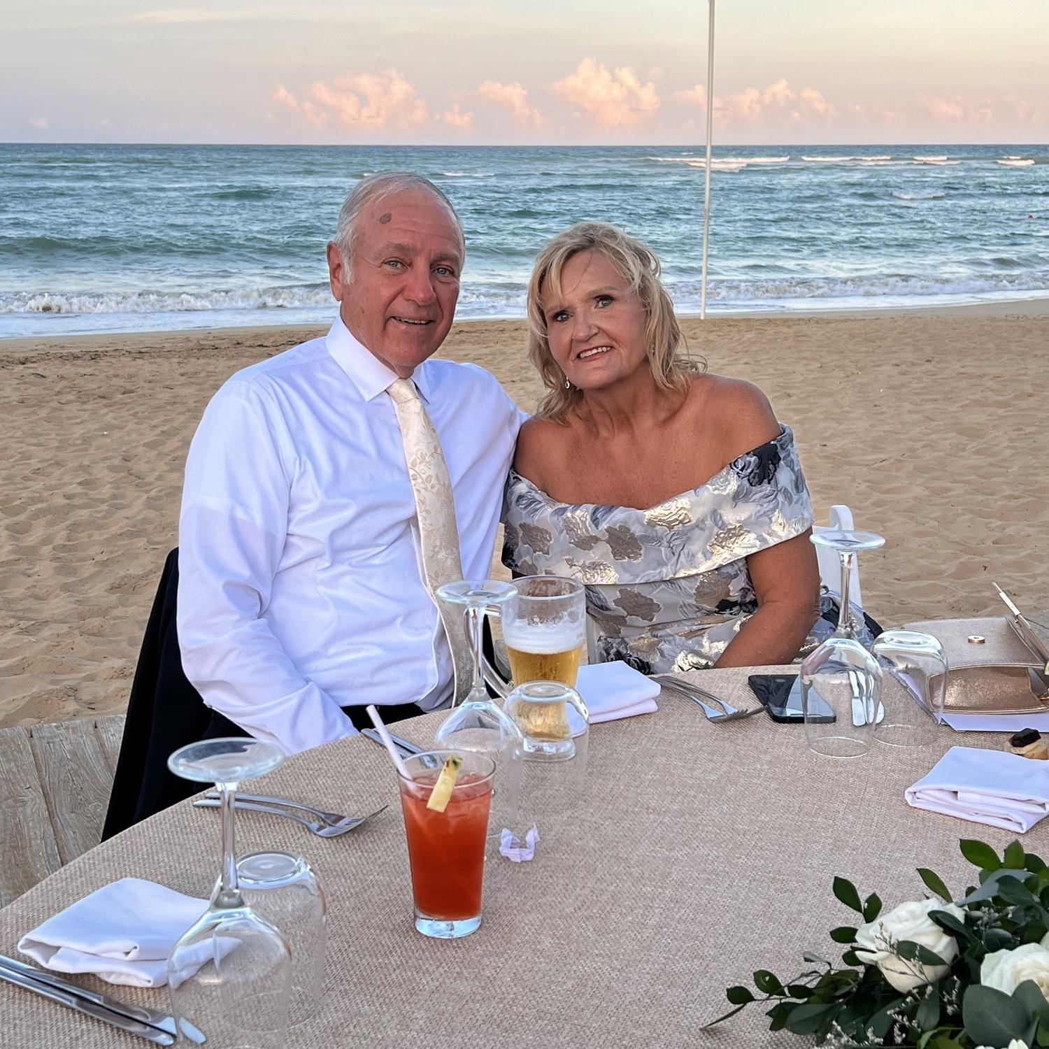 Parents of the Groom - Walter and Diane Rondesko